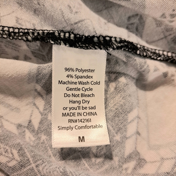 Lularoe Black, Gray & Khaki Pullover Dress - Picture 7 of 7